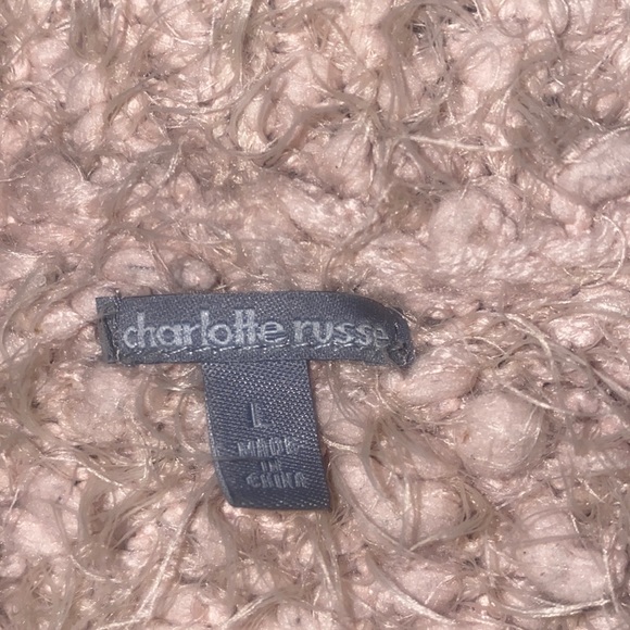 Soft pink sweater size large - Picture 3 of 4